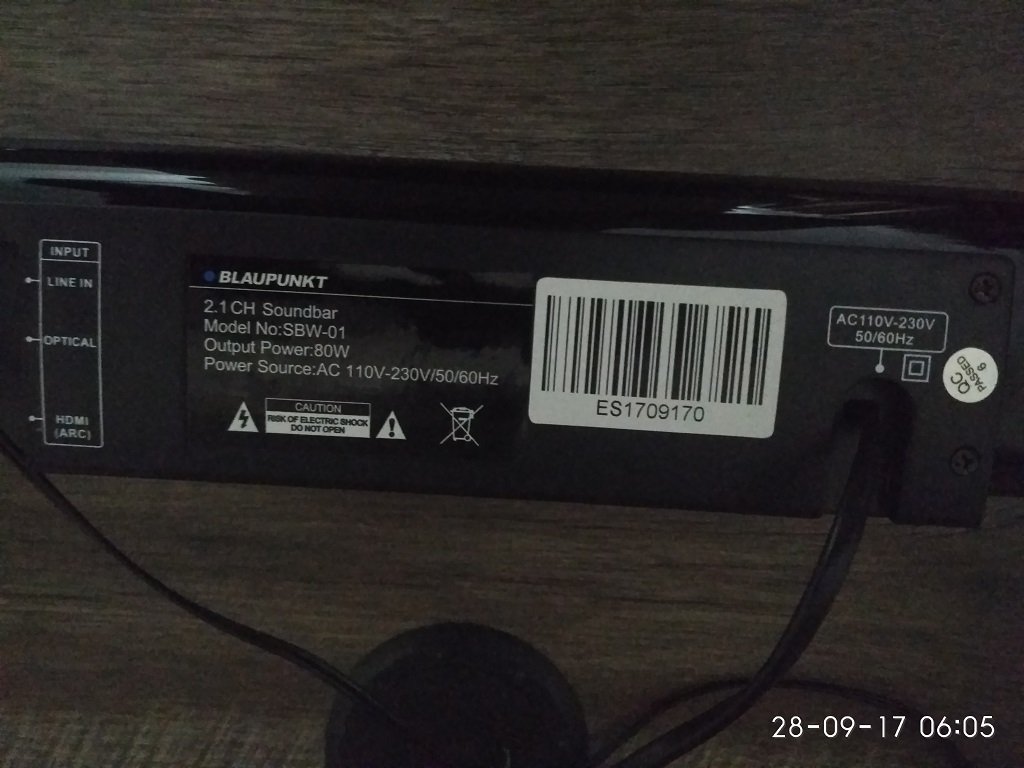 Blaupunkt soundbar sbw store 01